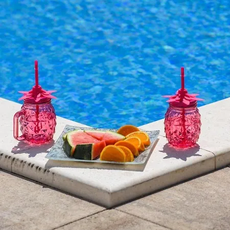 In Okrug Gornji With Sea View, Terrace, Air Conditioning, Wifi 5134-1 公寓 特罗吉尔