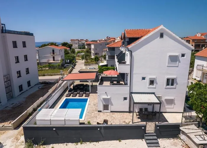 Appartement In Okrug Gornji With Sea View, Terrace, Air Conditioning, Wifi 5134-1 Trogir