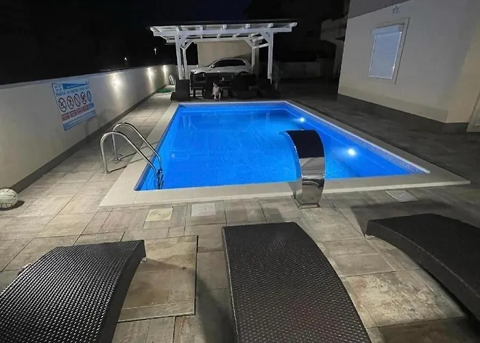 Apartment In Okrug Gornji With Sea View, Terrace, Air Conditioning, Wifi 5134-1